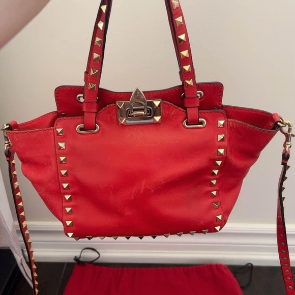 Authentic 💯 Valentino Rockstud Bag 💼 - Picture 14 of 17
